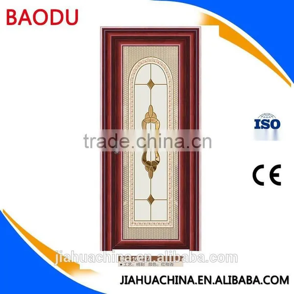 Folding Standard Sliding Glass Door Size Tempered Glass Office Door photo-4
