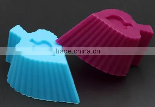 New Products Silicone Teacup Cupcake Molds photo-3