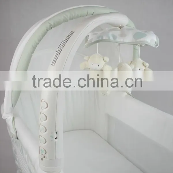 With Mobile Arm Baby Cot Baby Crib Baby Swing Bassinet photo-5