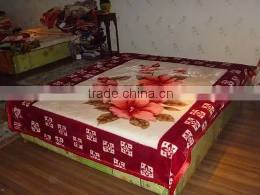 China Suppliers Quilt Blankets Rebel Wholesale 100% Polyester Knitted Cuddly Mink Blanket 220x240 photo-5