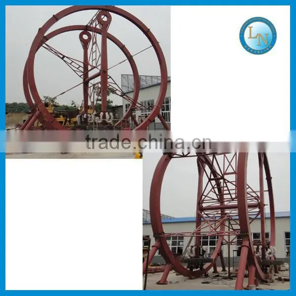 Outdoor Game Machine! Chinese Amusement Swing Car Rides Park Rides Ferris Ring Car photo-2