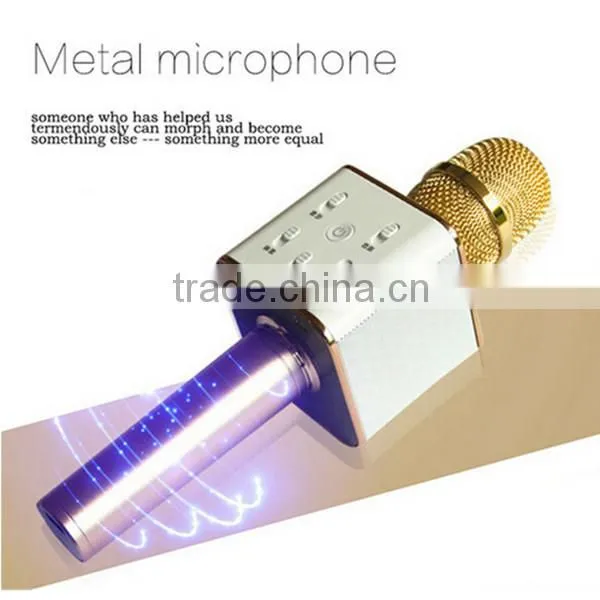 Bluetooth Wireless Speaker Handheld q7 Microphone for Karaoke Singing Compatible for Apple Android Smartphone Cellphones photo-3