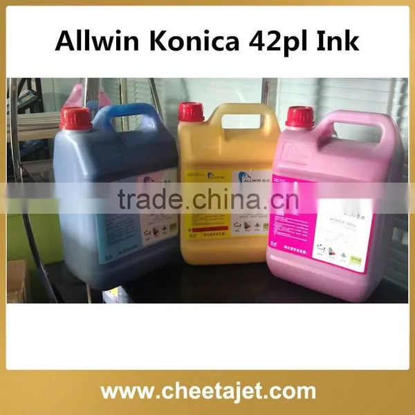 Allwin Konica Printing Machine Ink for Konica 14pl and 42pl Head