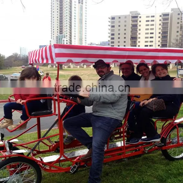Cheap Price High Quality Aluminium Alloy Children Surrey Bike for Kids photo-2