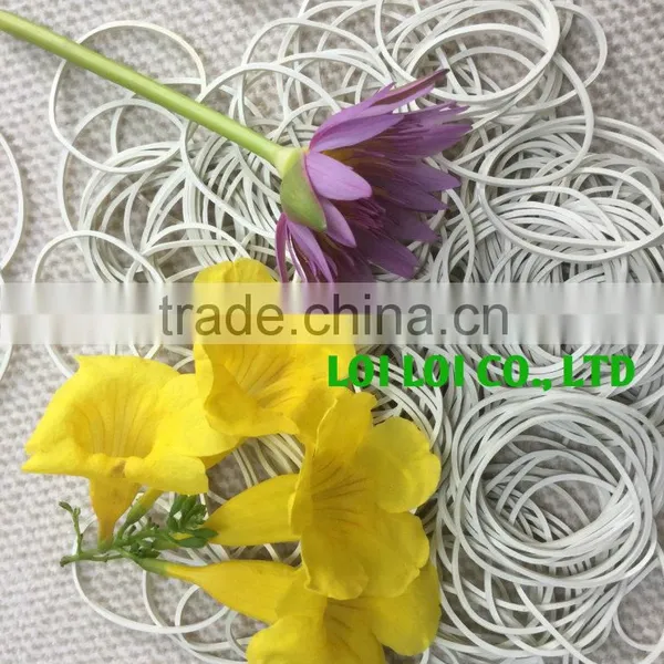 32 mm White Flexible Rubber Band With Factory Price - Colorful Customized Rubber Bands