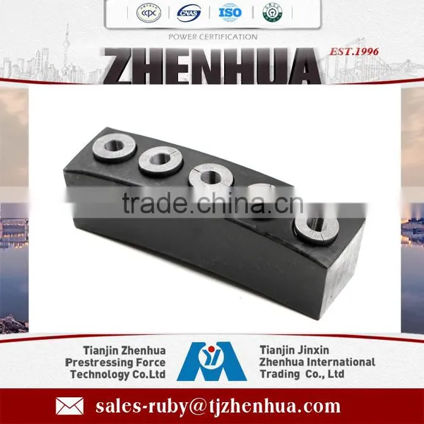 Prestressing Steel Arc Flat Anchor Head photo-3