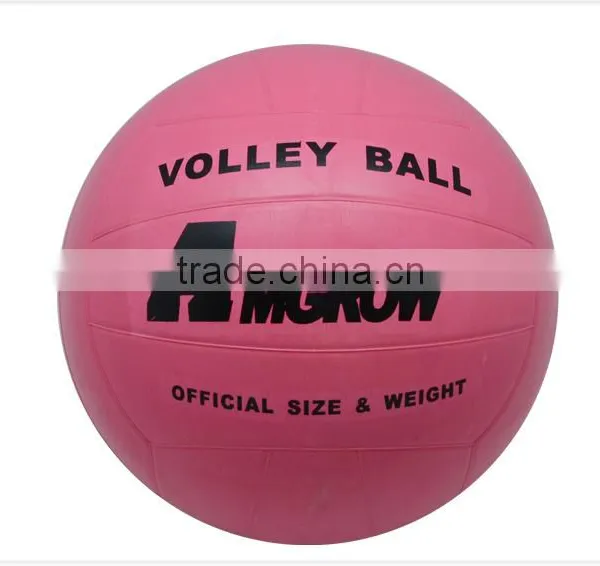 China Goods Wholesale Vulcanization Rubber Volleyball photo-2