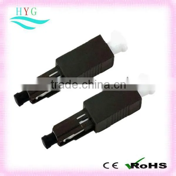 5db,15db,20db, 30db Black MU Fiber Optical Attenuator/20db sc Attenuator Used in EDFA, DWDM, Long-haul
