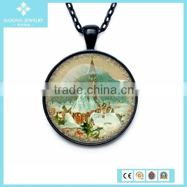 Wholesale Charm Lovely Snow Night Pendant Maker Online photo-6