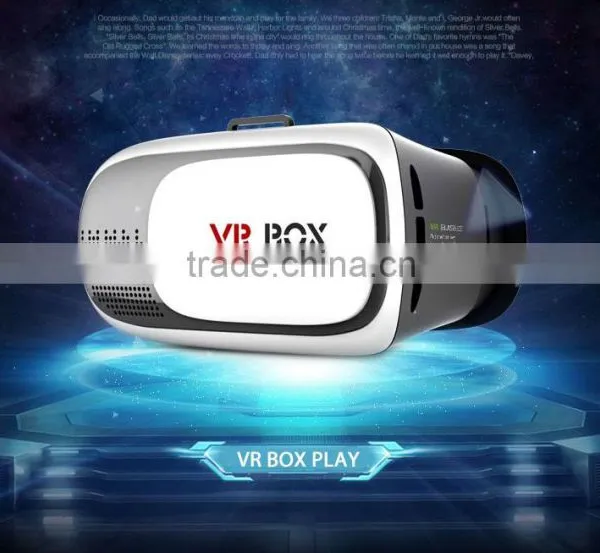 2016 New Products Head Strap Cardboard 3D VR BOX 2 Virtual Display Virtual Reality 3D Glasses photo-2