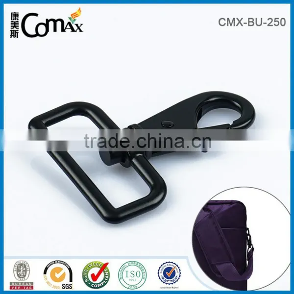 1.5 Inches Zinc Alloy Black Metal Snap Hook photo-5