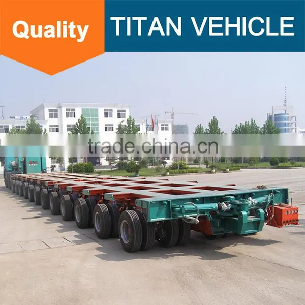 Hydraulic Modular Trailers Manufacturer Titan Transformer Modular Trailer for Sale photo-3