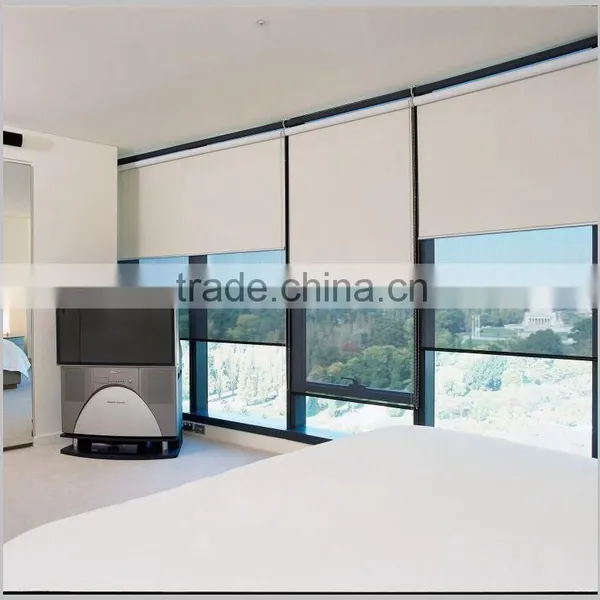 UV-anti Horizontal Window Double Roller Blinds Window Blinds Fire Retardant Blinds photo-5