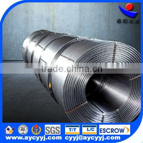 Calcium Silicon Cored Wire / Ferro Calcium Cored Wire for Steelmaking photo-2