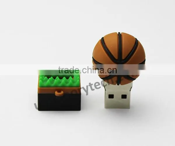 Novelty 3D Basketball Model USB 2.0 Memory Stick Flash Pen Drive photo-2
