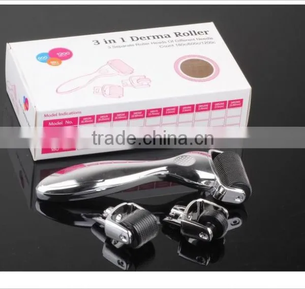 GTO Original Manufacture Wholesale 3 in 1derma Roller for Eye, Face and Body Use photo-2