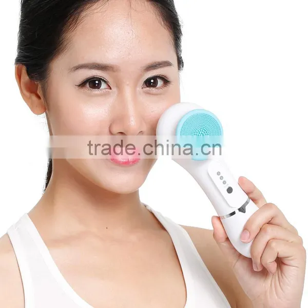 2 in 1 Facial Sonic Cleansing Brush With Replaceable Head photo-3