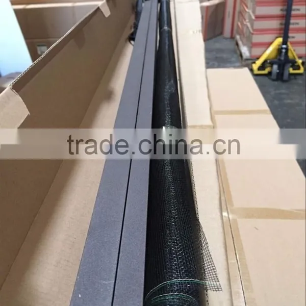 2016 New Products DIY Aluminum Frame Fiberglass Mesh Screen for Hinge Door photo-3