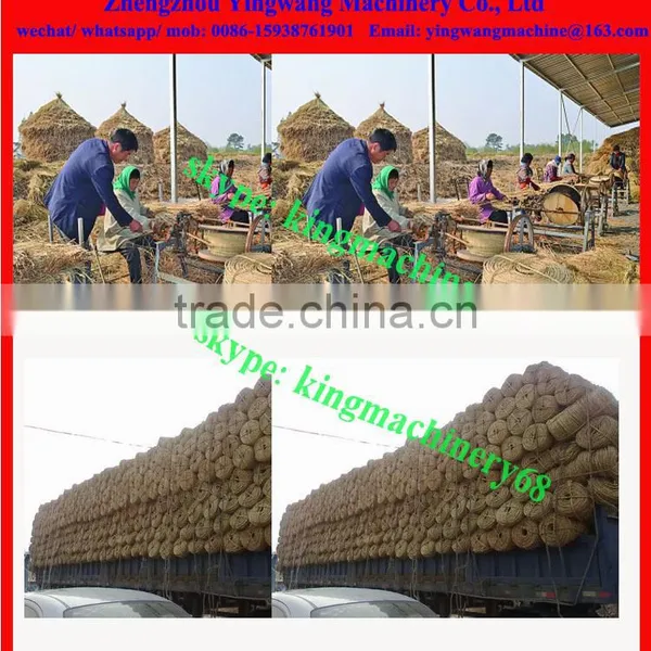 Rice Straw Rope Making Machine photo-4