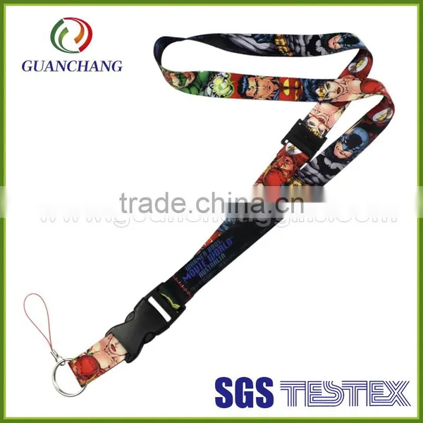 Promotional Custom Polyester Lanyard, Sublimation Print Heat Transfer Printing Lanyard photo-3