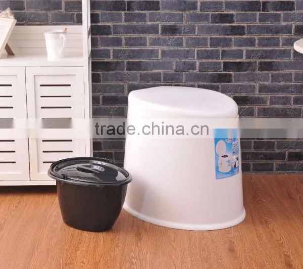 Plastic Movable Mobile Toilet for The Disable Elder Pragnent Women photo-3