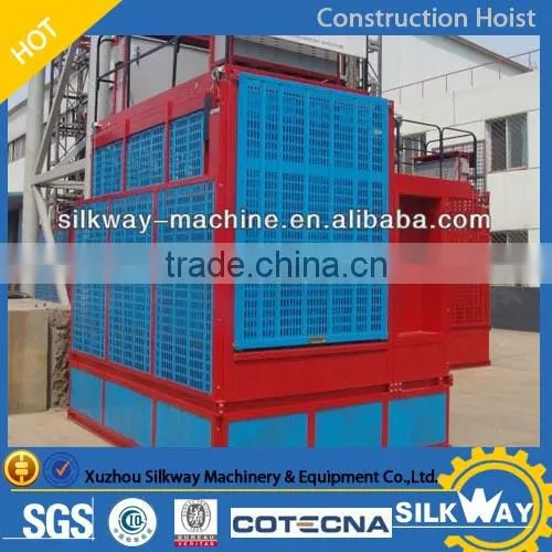 1t-3t Single Cage/Double Cage Construction Hoist SC100;SC120;SC200;SC300;SC100*100;SC200*200;SC300*300 photo-2