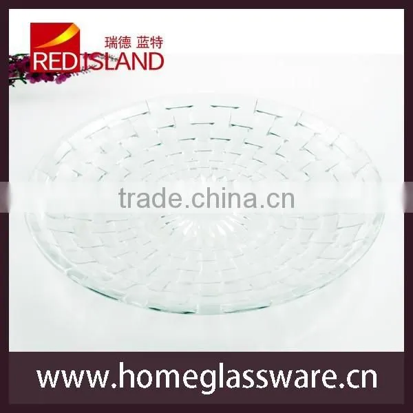 10'' Glass Dessert~ Bread~ Salad~ Plates ~ Saucers photo-3