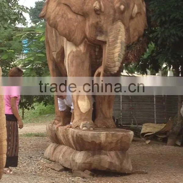 Wood Carved Elephant photo-2