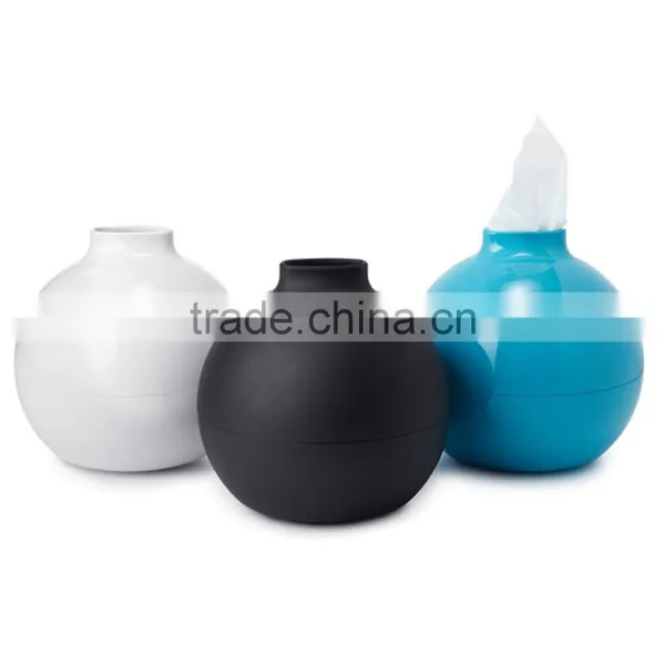 Sweet Roll Tissue Pot Paper Pot Bomb Shape Tissue Pot