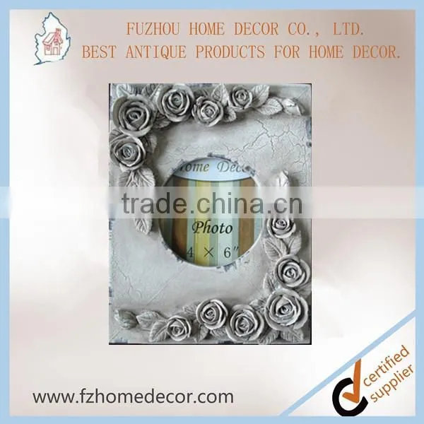 White Baroque Picture Frame Resin Picture Frame With Good Price photo-2