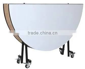 Round Banquet Table With Wheels QZ6091 photo-2