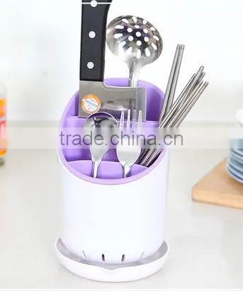 Wholesale Stock Small Order Plastic Capable of Draining Kitchen Tableware Storage Holder photo-3