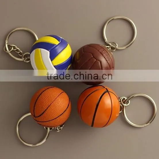 3D Mini Ball Shape Custom Keychain photo-6