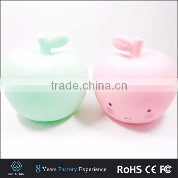 Cute Mini LED Apple Shape Mood Night Light for Baby Room photo-6