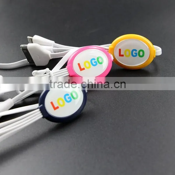 New Arrival 4 in 1 USB Charging Cable for IPhone 4 4s 5 5S 5C 6 6plus,samsung Galaxy s6 photo-2