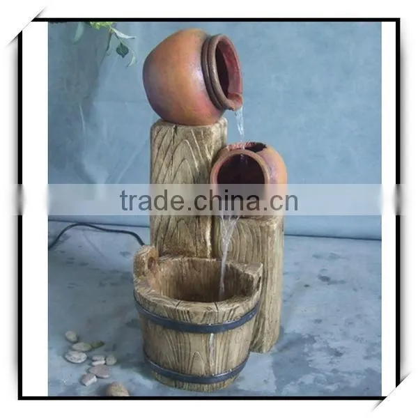 28.75 Inches Fiberglass Three Broken Jars Fountain -Best Seller Products