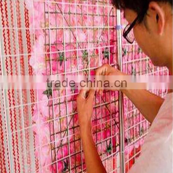 SJ2017300206 Hot Sale Artificial Rose Flower Wall Hanging Silk Flower for Weeding Decoration photo-3