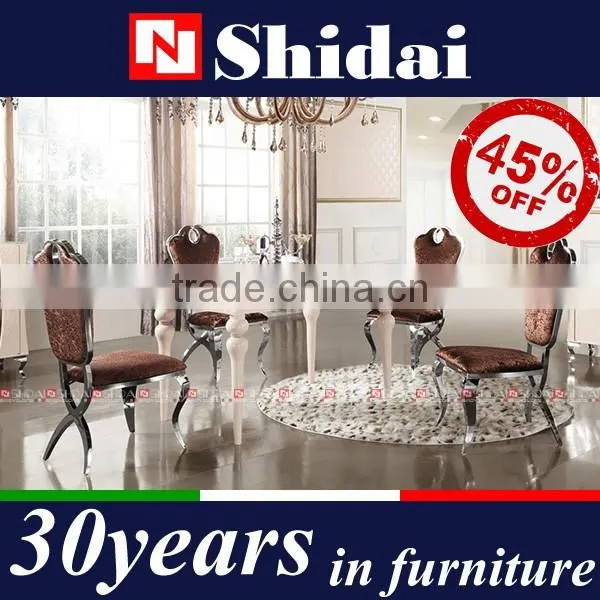 Tempered Glass Solid Wood Made in China Dining Table LV-A803A photo-2
