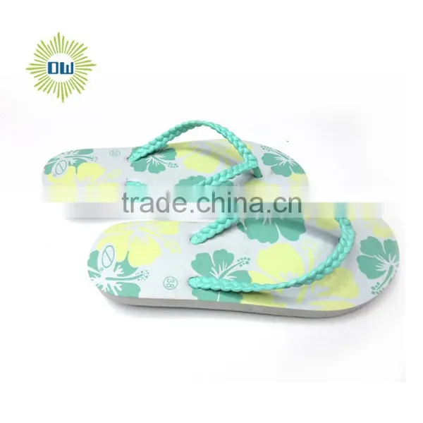 Cheap Wholesale Customize Women Summer Beach Flip Flops photo-3