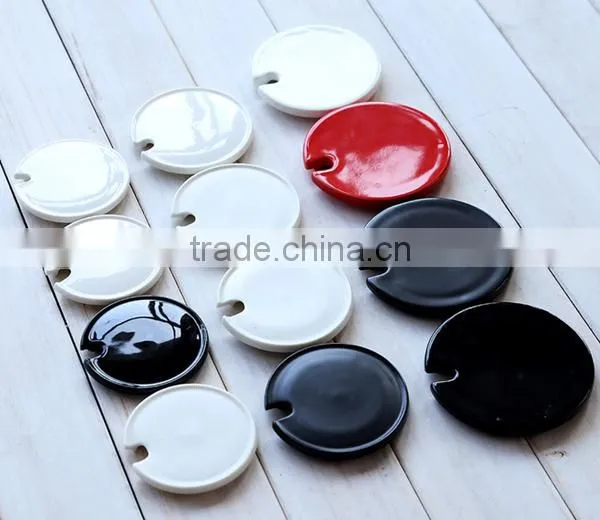 Customized Promotional Food Grade Durable Lovely Daily Ceramic Cups Lids