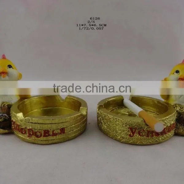 2017 Zodiac Resin Ashtray With Chicken Design photo-2