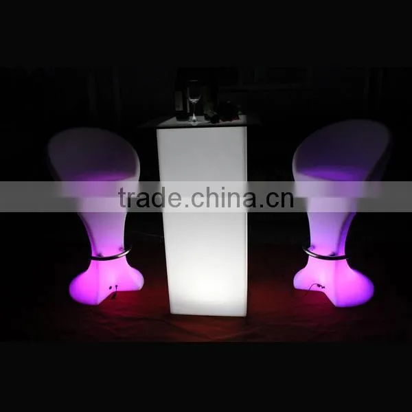 Remote Control LED Square Bar Table With Color Changing photo-2