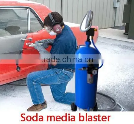 Mini Portable Sandblaster For Residue Cleaning photo-5