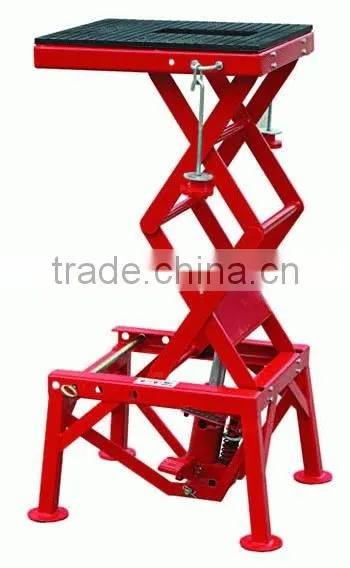 300lbs Mini Scissor Hydraulic Motorcycle Stand Lift Table photo-3