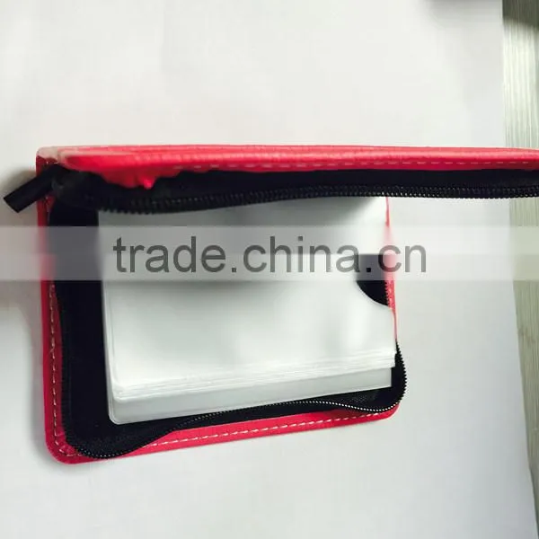Lock Wallet Slim RFID Blocking PU Leather Zipper Card Holder photo-5