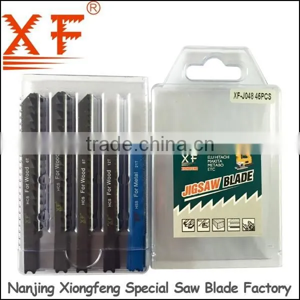 45 Pieces Plastic Box XF Jig Saw Blade Tool Shank - XF-J048 photo-3