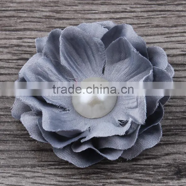 Small Fabric Flower Clip for Kids Hair Accessories photo-3