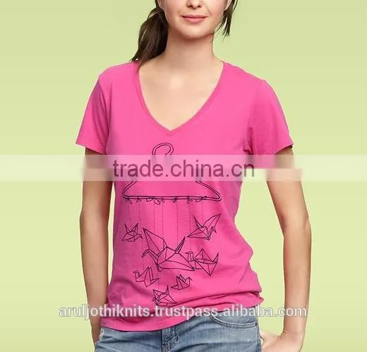 Design Your Own WomensV Neck t Shirt photo-2