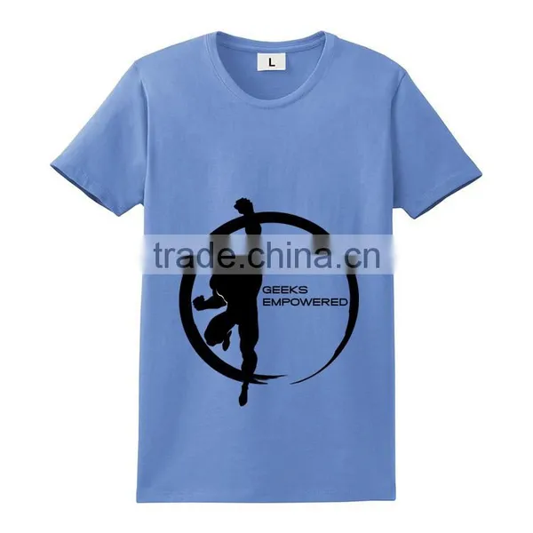 Bulk China Factory New Design Plus Size Blank European Style 200gsm T Shirt photo-3