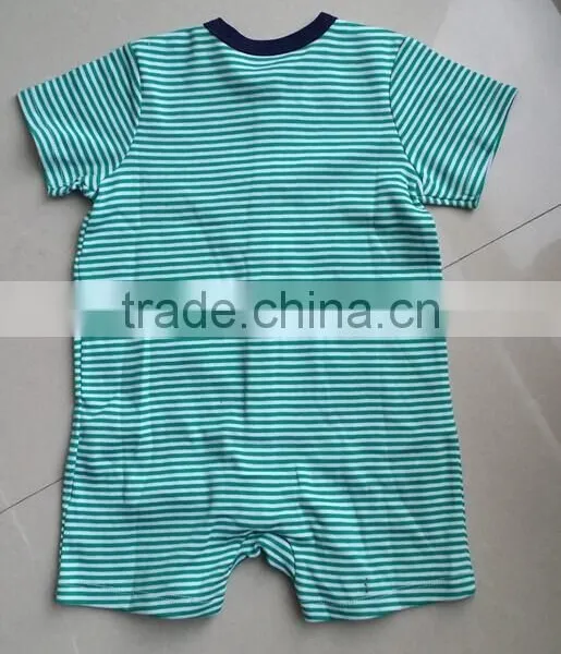 Cotton Baby Short Sleeve Bodysuit Baby Cloth photo-2